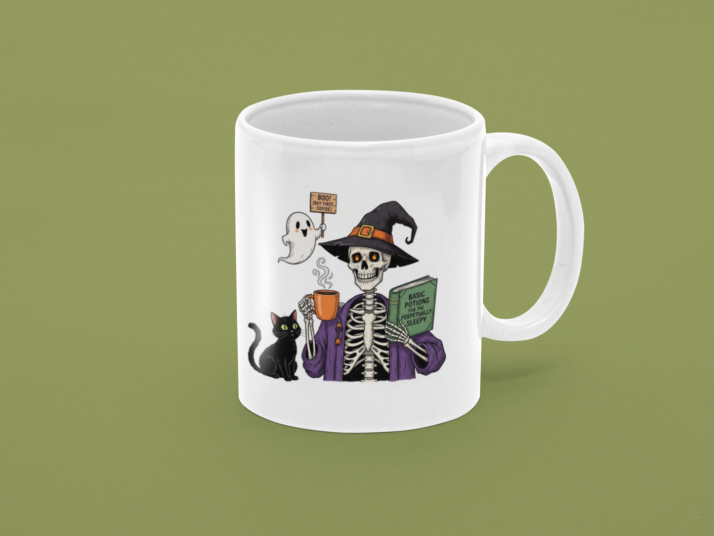 Halloween Designed Mugs