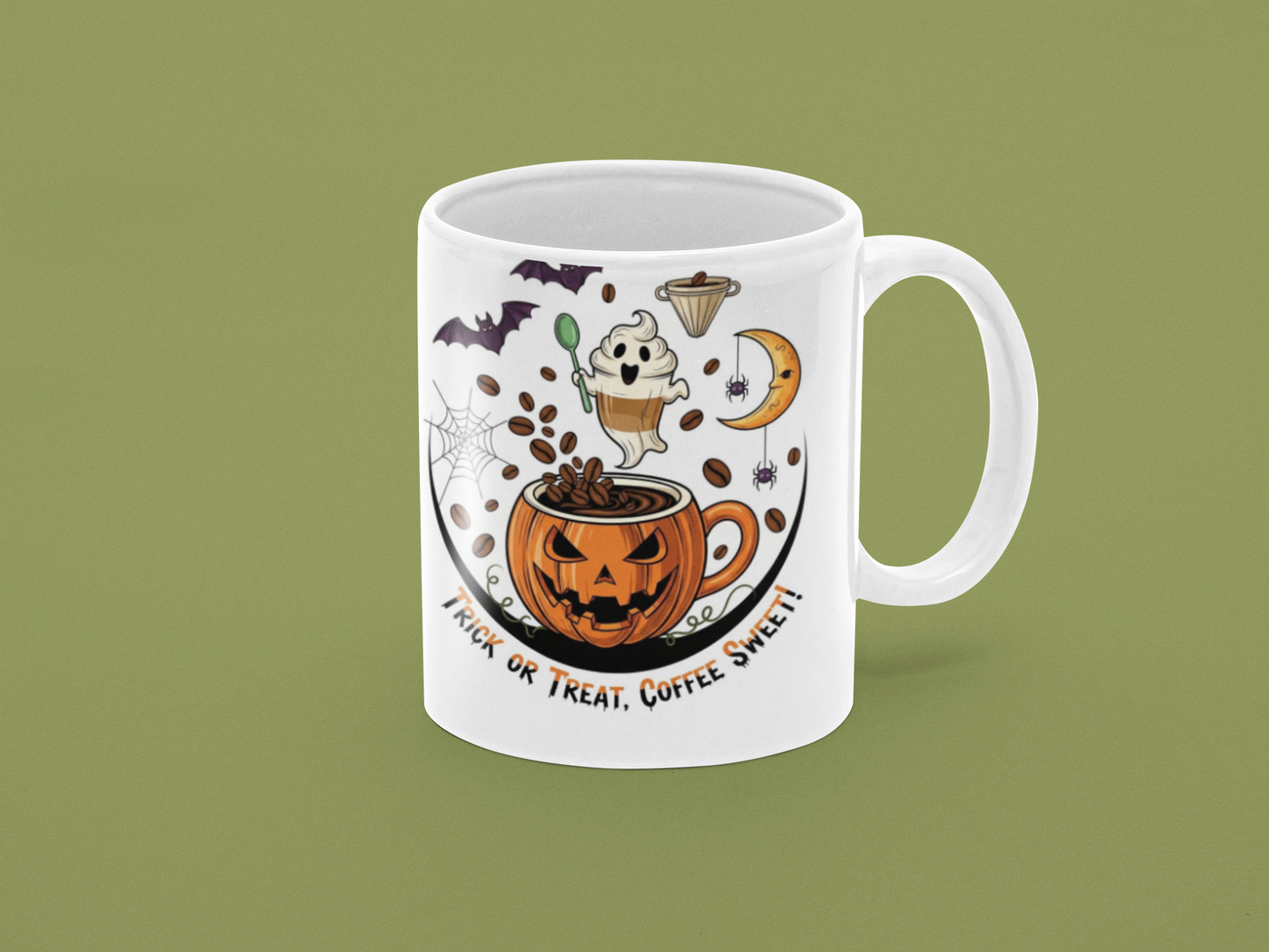 Halloween Designed Mugs