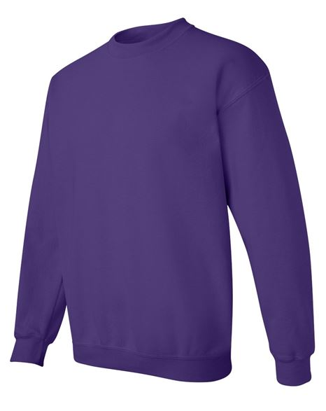 Purple sweatshirt on a white background