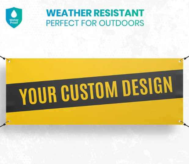 Custom Tent Banner & Table Runner Set – Vendor Canopy Display for Trade Shows, Pop-Up Shops, and Outdoor Events